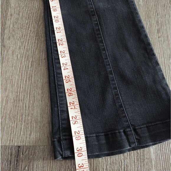 CELLO Black High Rise Flare Jeans Size 3 - Picture 6 of 6